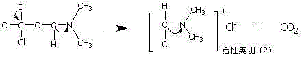 A kind of method for continuously producing stearyl chloride