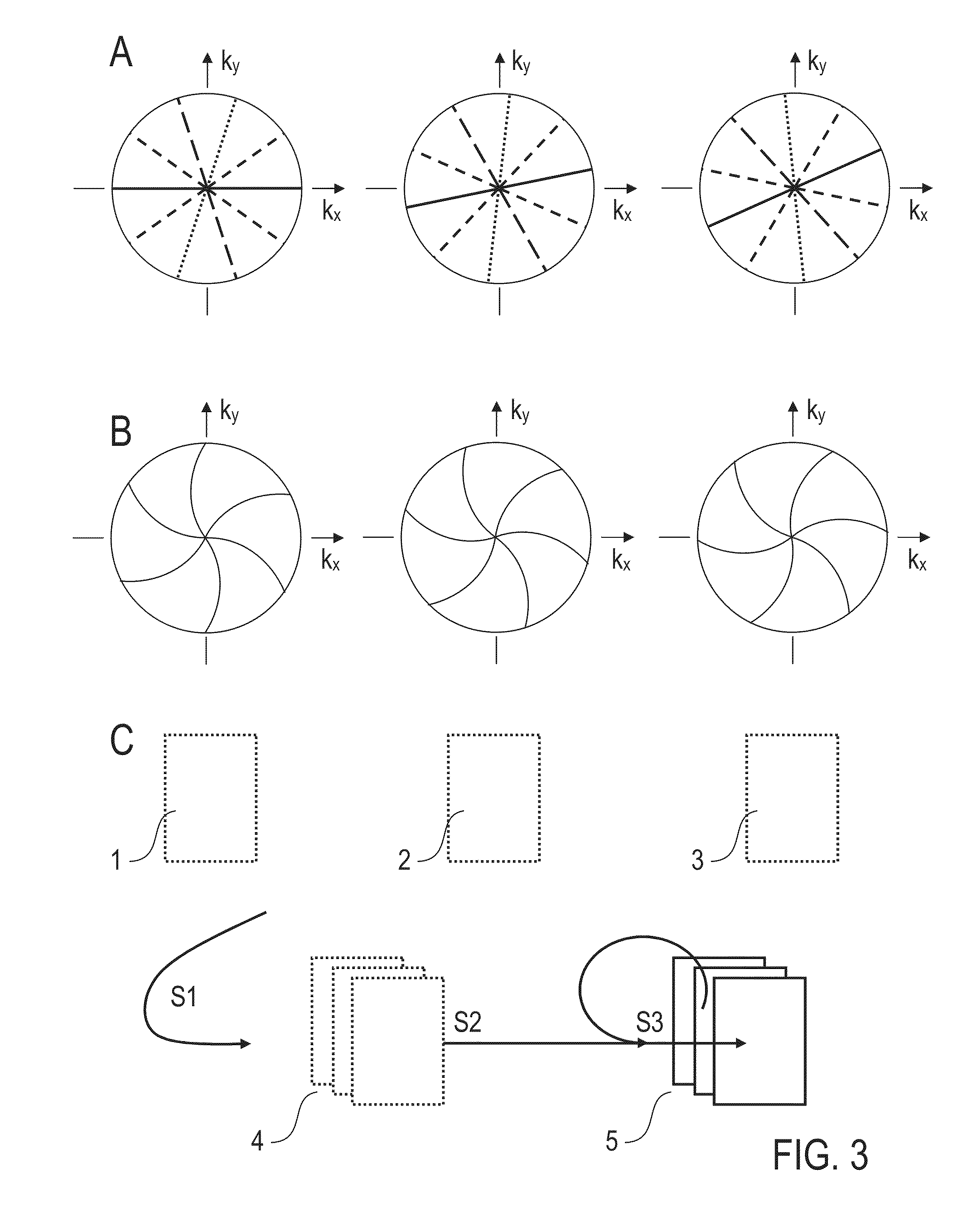 Method and device for reconstructing a sequence of magnetic resonance images