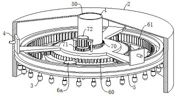 Distance measuring device based on radio wave wavelength