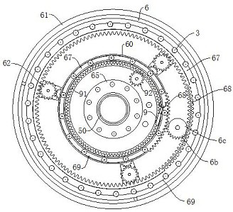 Distance measuring device based on radio wave wavelength