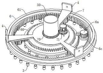 Distance measuring device based on radio wave wavelength