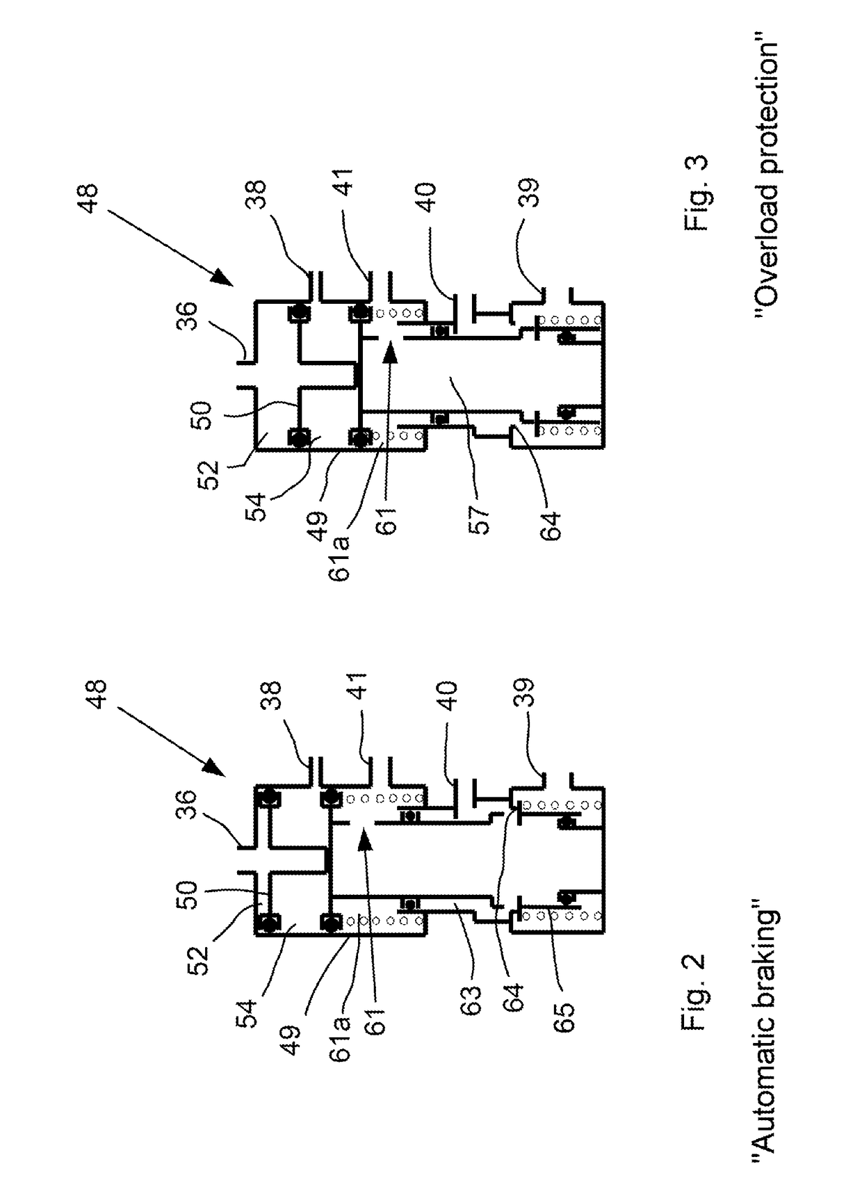 Pneumatic braking system for a trailer vehicle