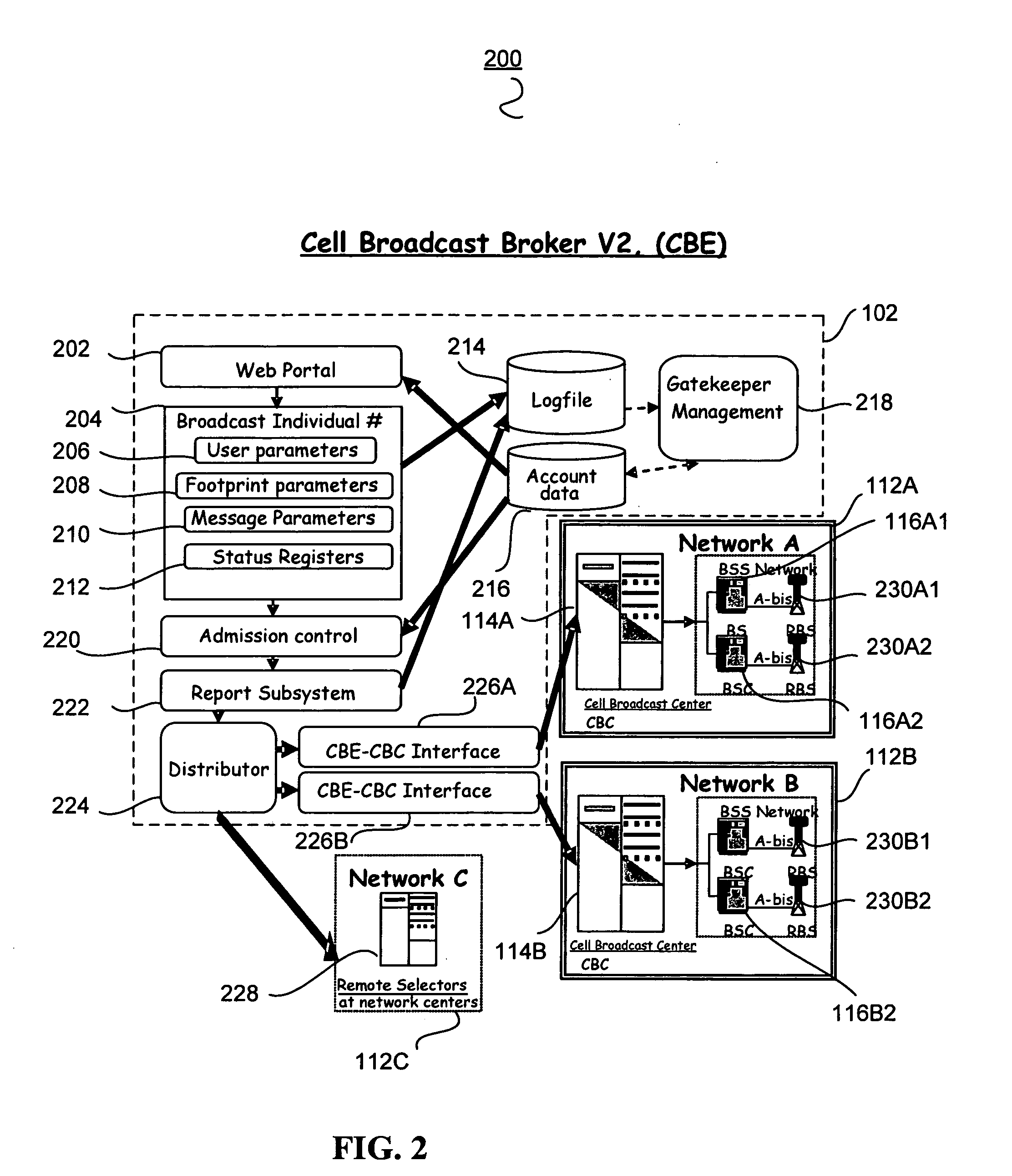 Public service message broadcasting system and method