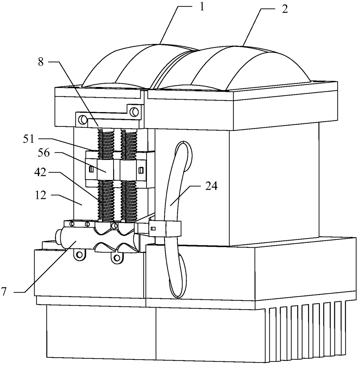 Light adjusting mechanism