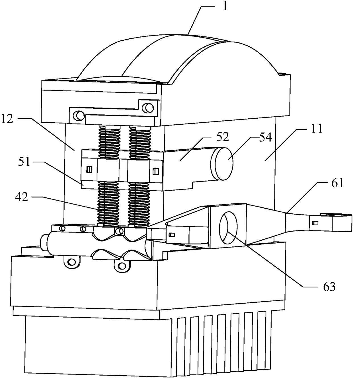 Light adjusting mechanism