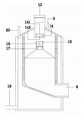 Straw methane fermentation system