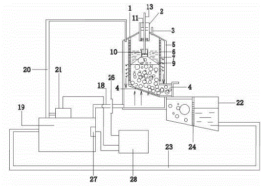 Straw methane fermentation system