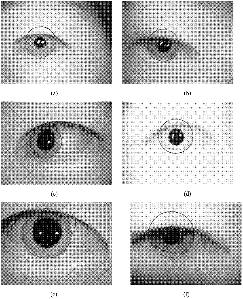 Method for determining quality of iris image based on machine learning