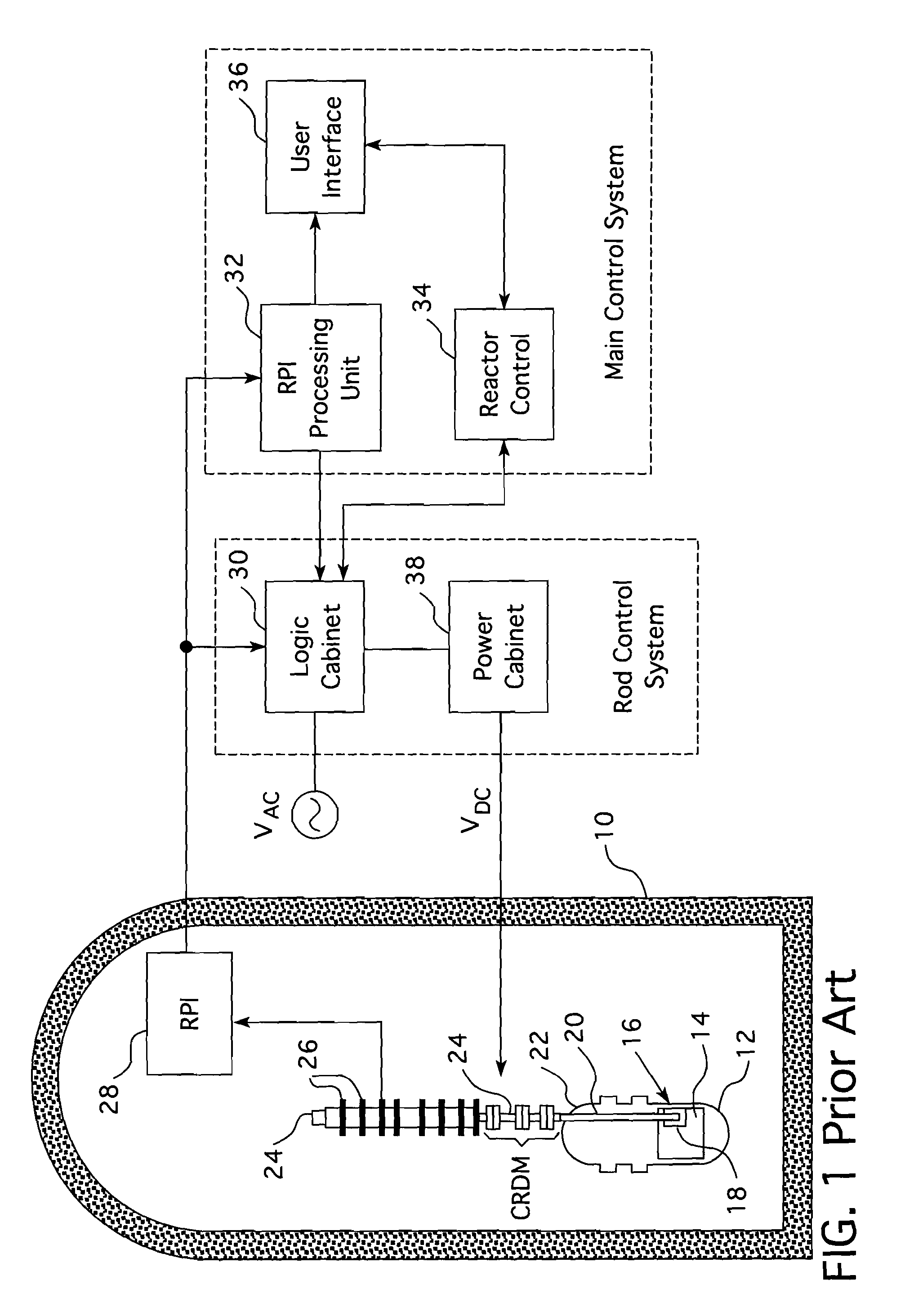 Nuclear reactor internal electric control rod drive mechanism assembly