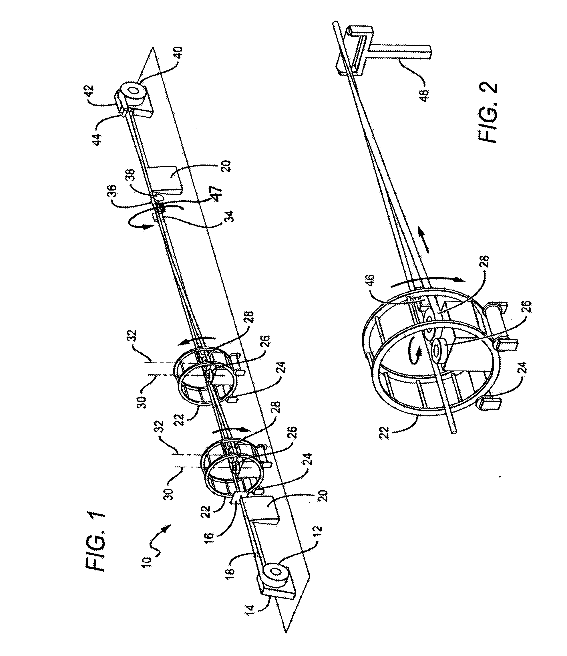 Method and Apparatus for Producing Off-Axis Composite Prepreg Material