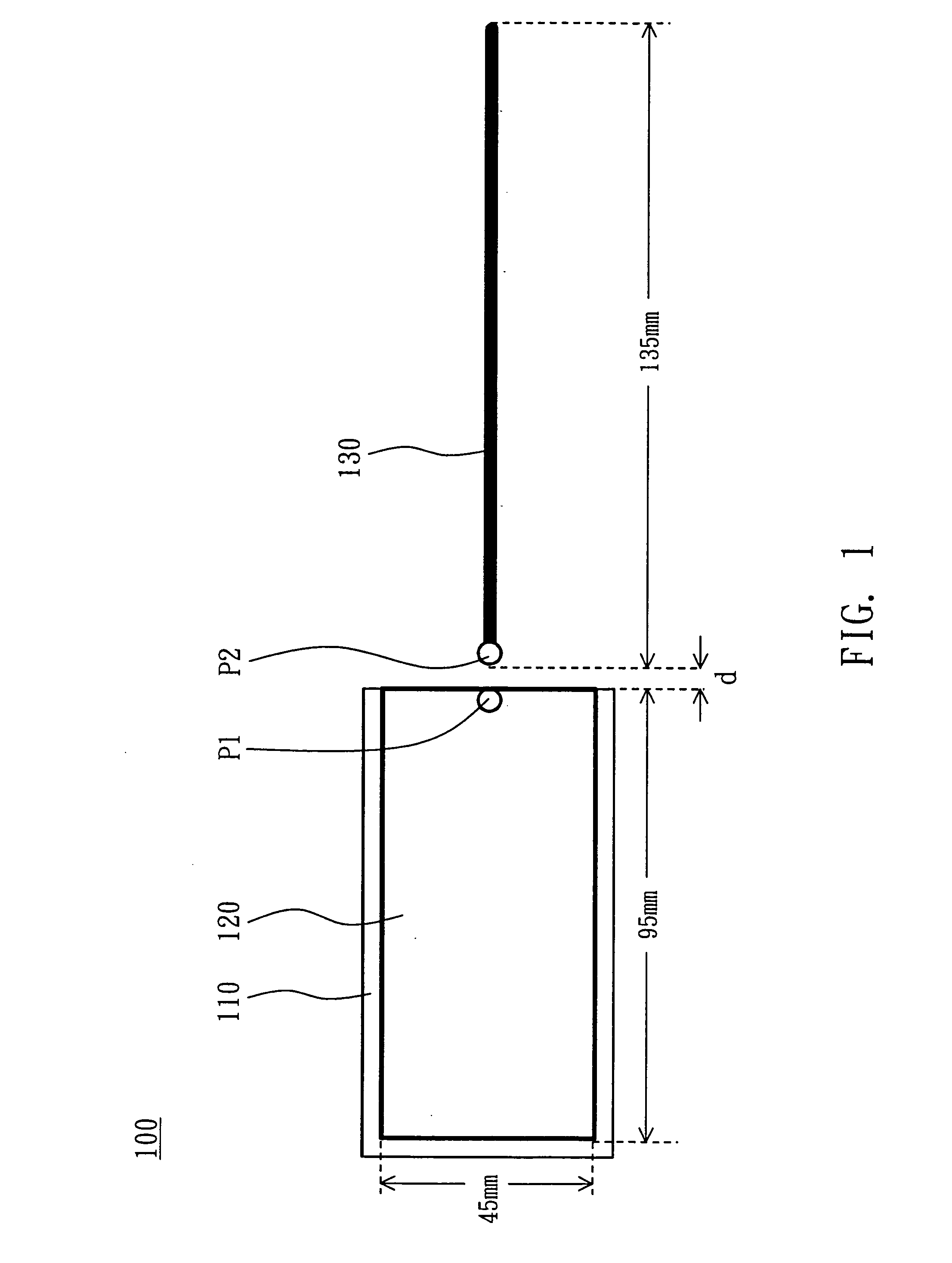 Dipole antenna and electronic apparatus using the same