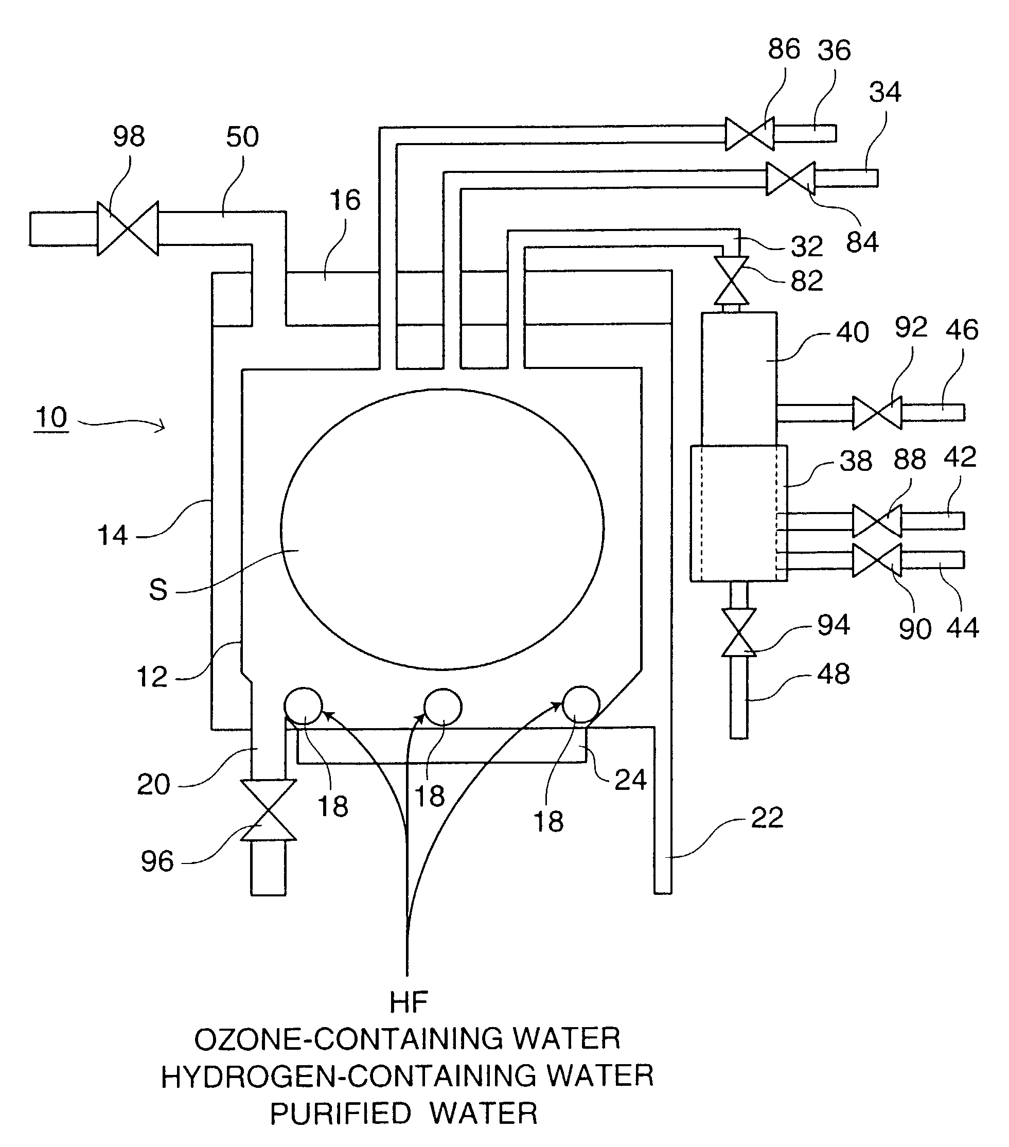 Cleaning apparatus for semiconductor wafer