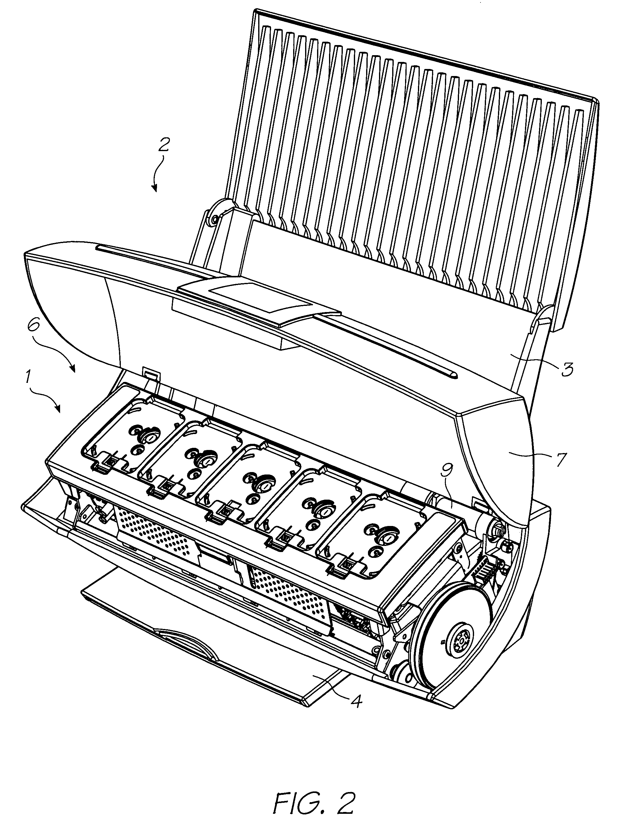 Printhead integrated circuit adapted for adhesive bonding