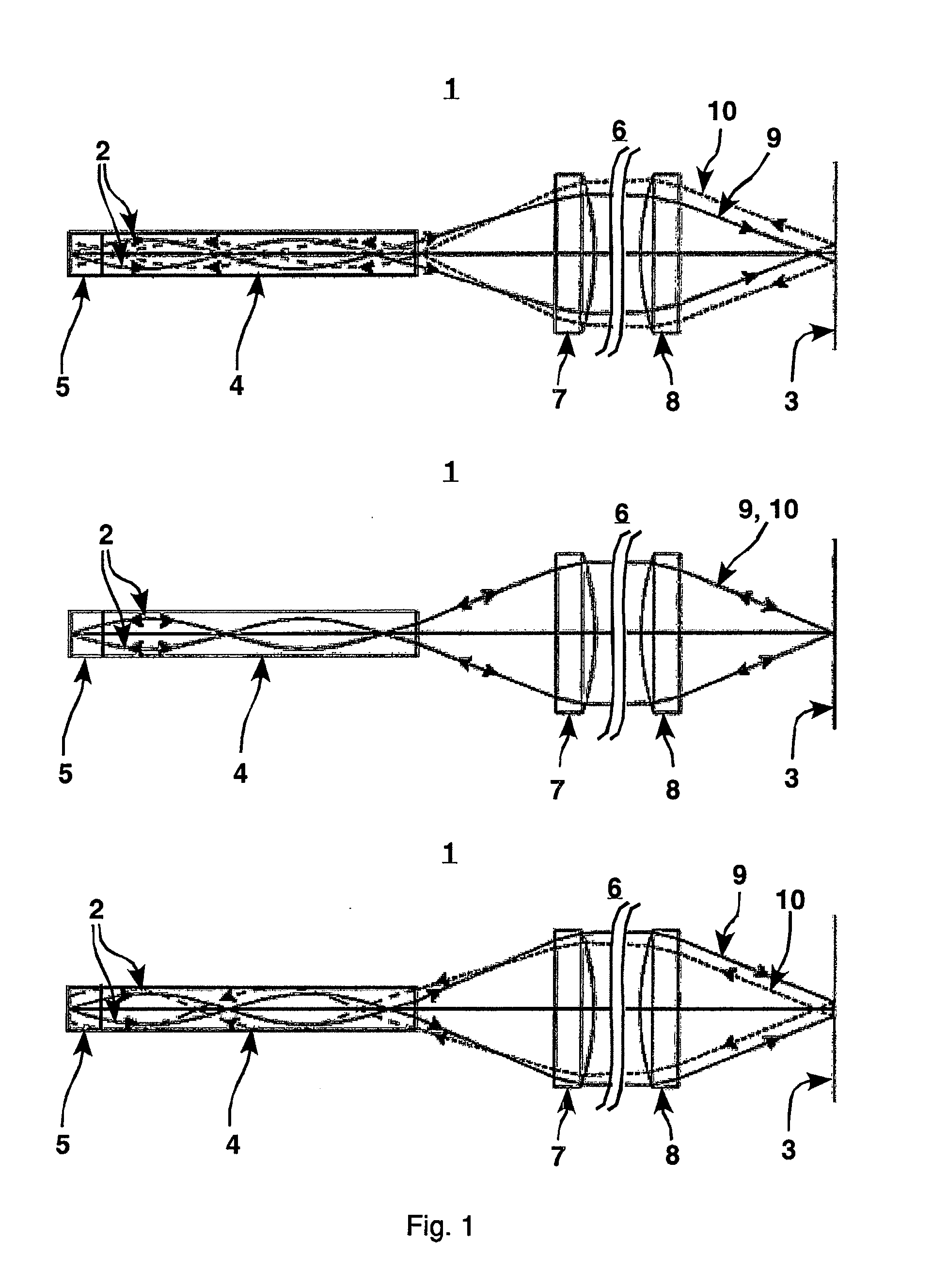 Device and method for measurement of surfaces