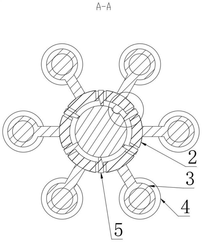 Solar foundation pillar attachment cleaning device