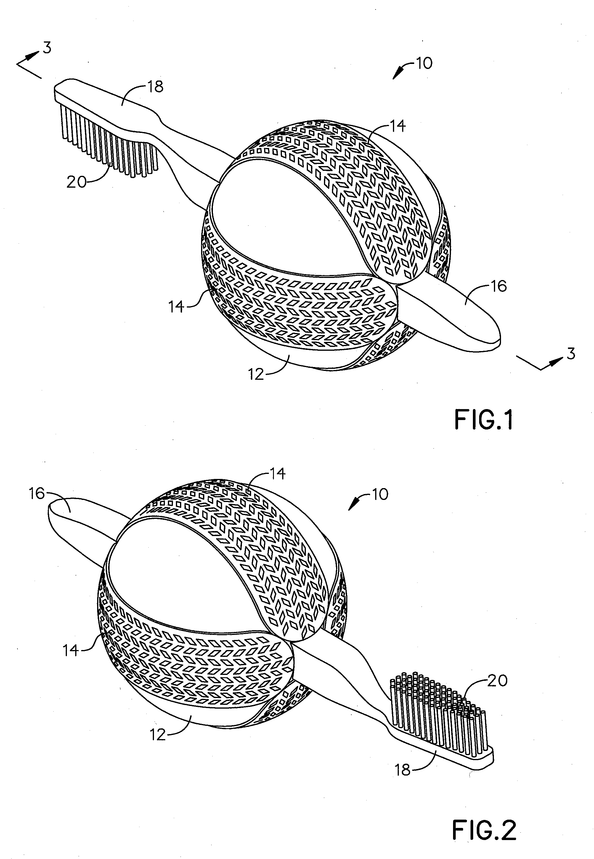 Method of Using a Toothbrush with Palmar Grip Handle for Dexterity Rehabilitation