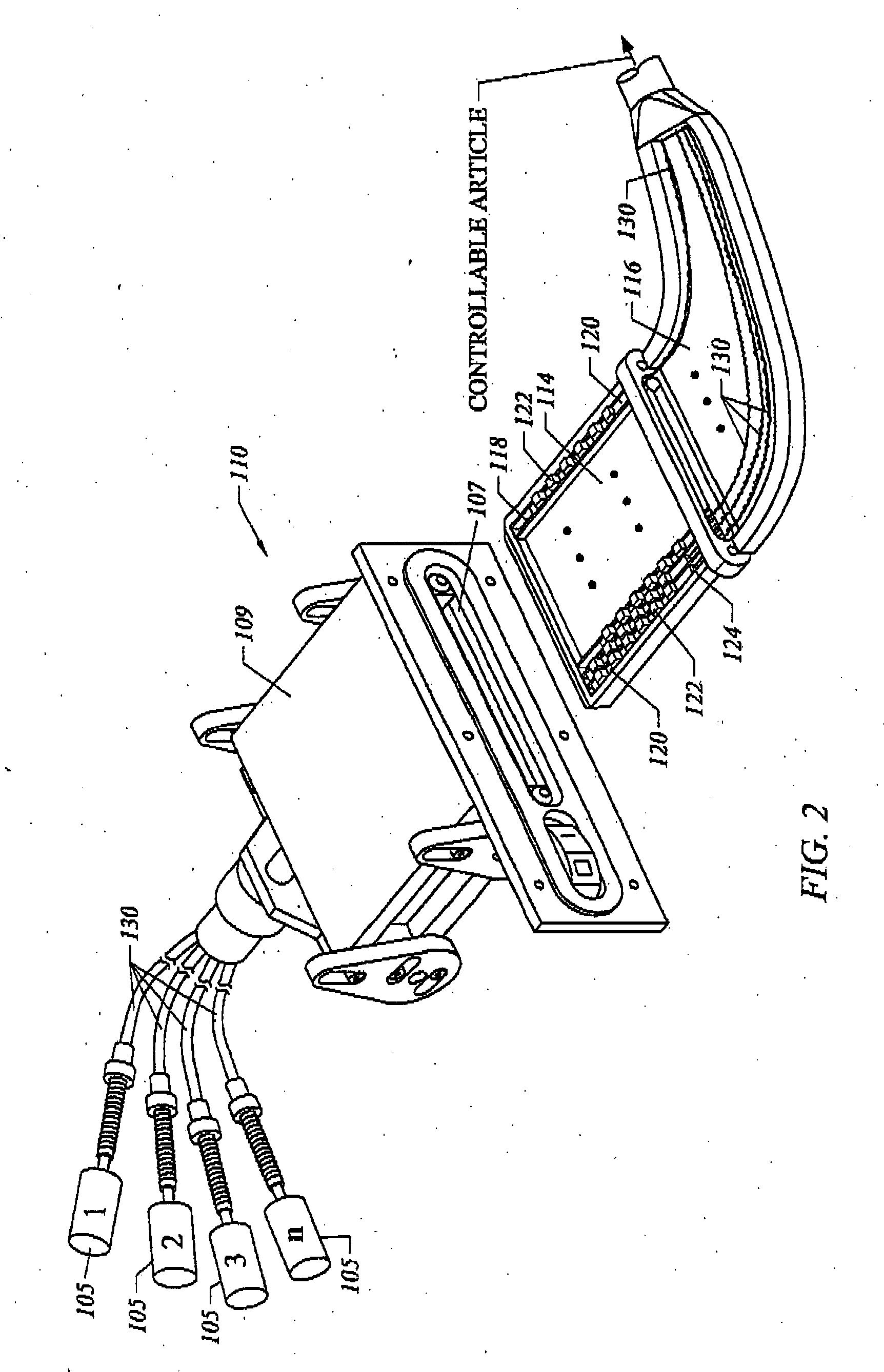 Connector device for a controllable instrument