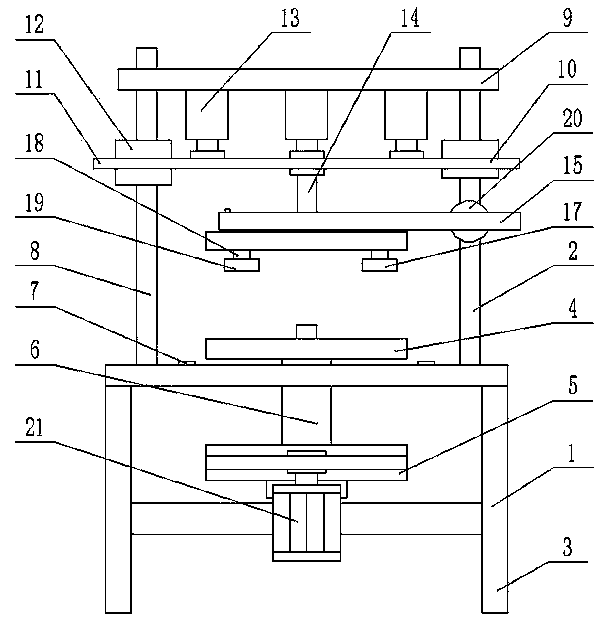 Cymbal manufacturing device