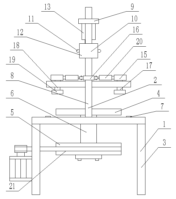 Cymbal manufacturing device