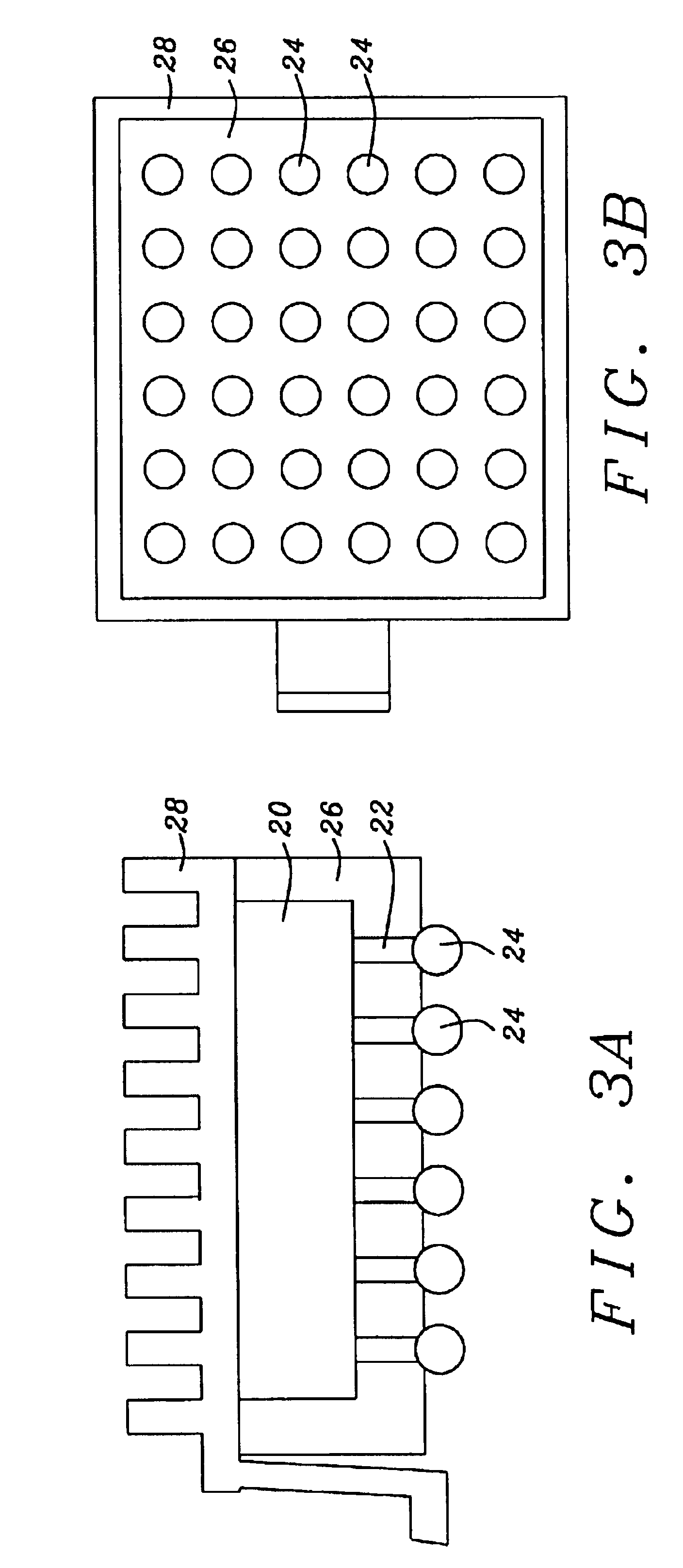 Package design and method of manufacture for chip grid array