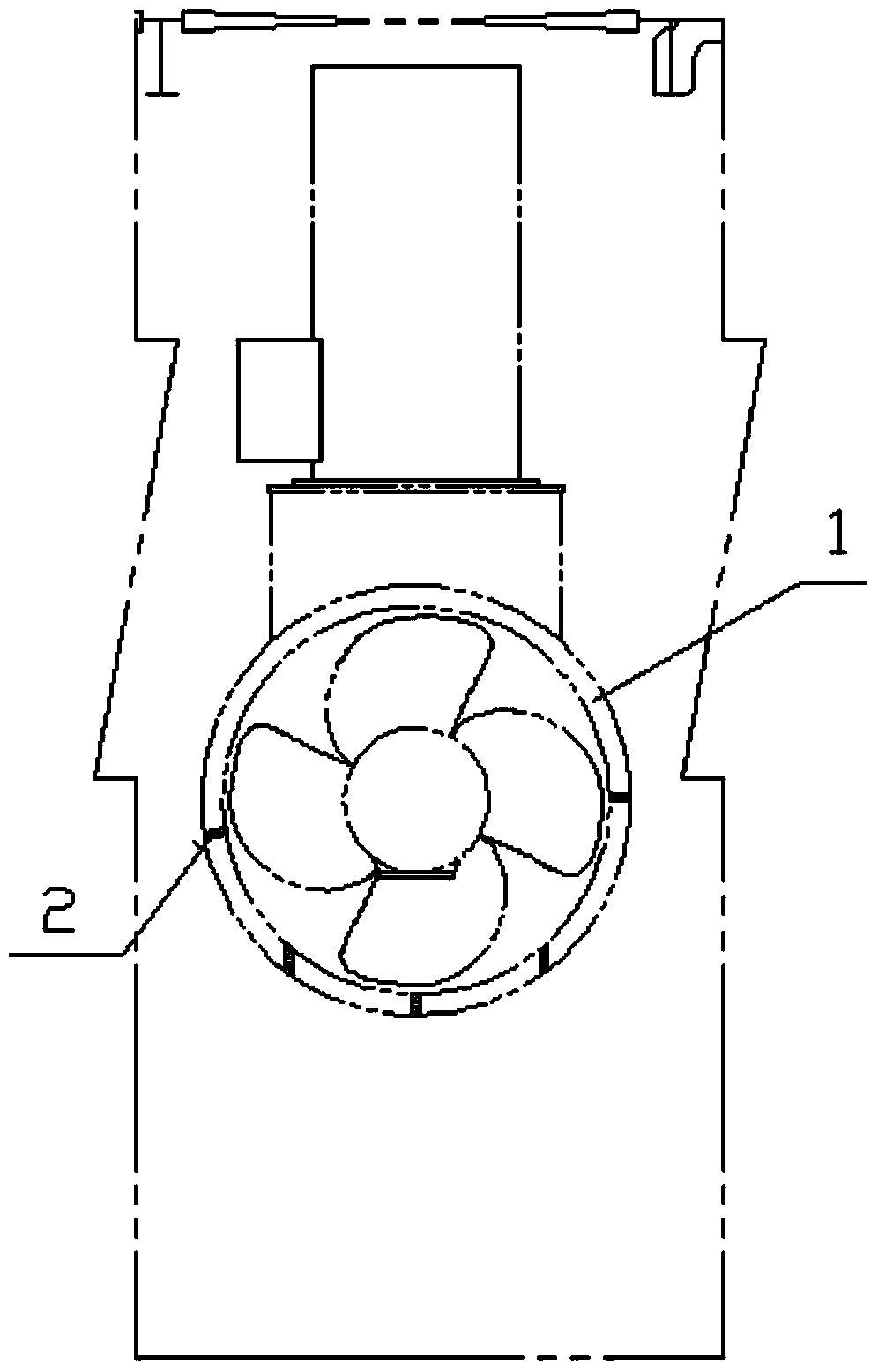 Assembling and welding method of side thrust device