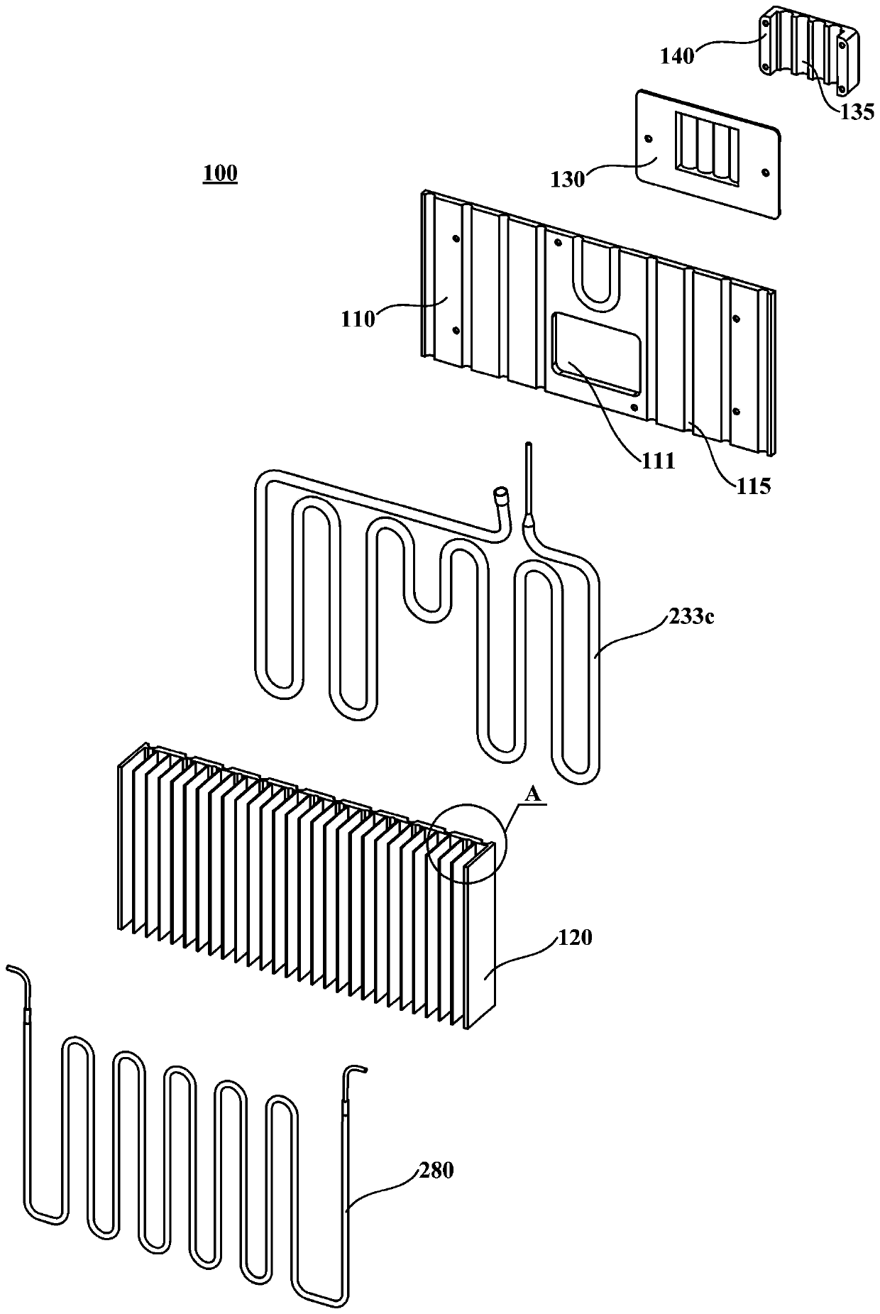 Refrigerating and freezing device