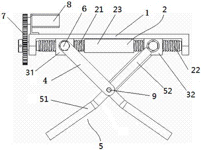 Parking device of electric bicycle