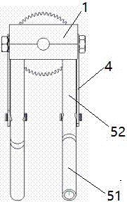 Parking device of electric bicycle