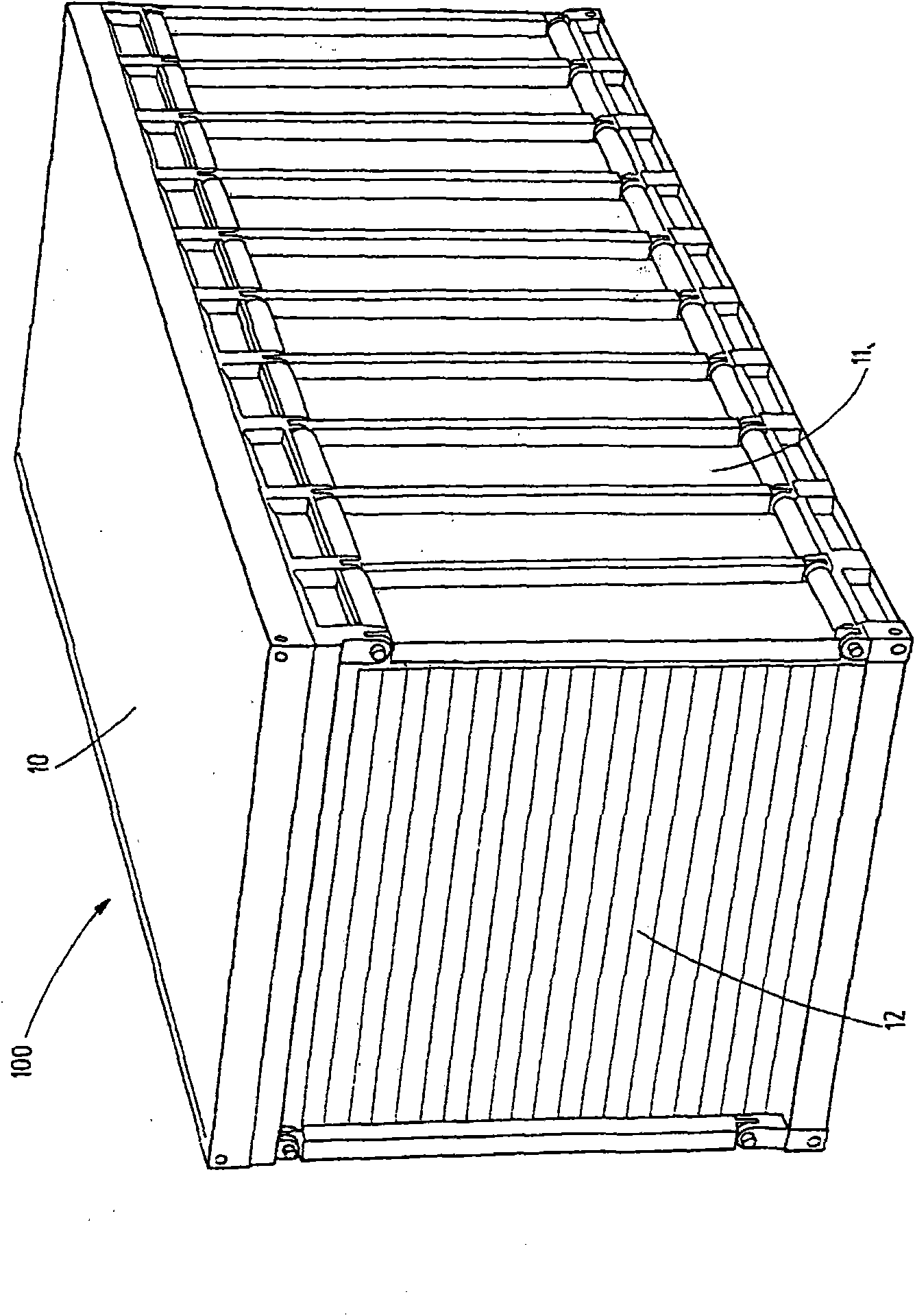 Folding container