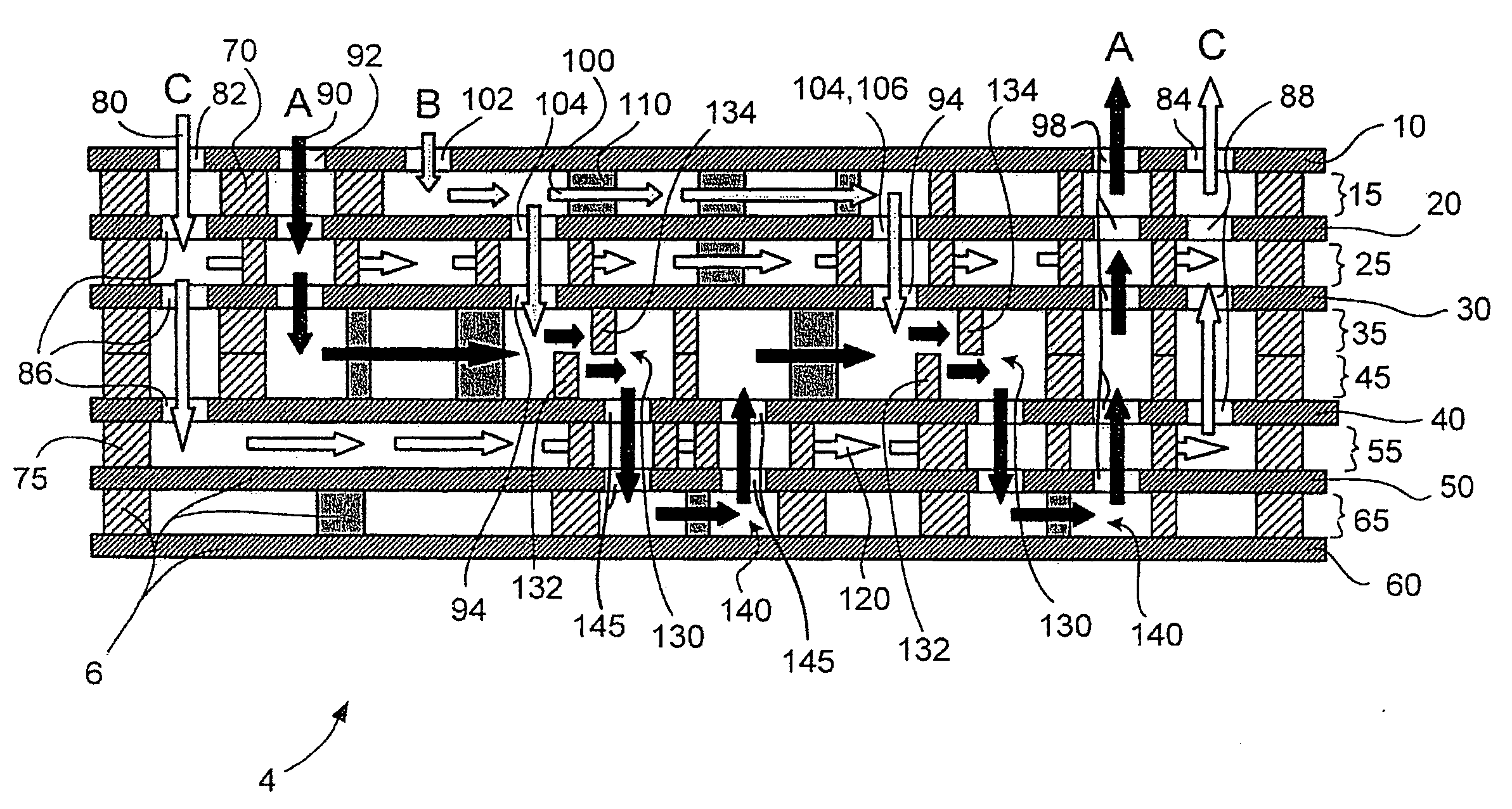 High throughput thermally tempered microreactor devices and methods