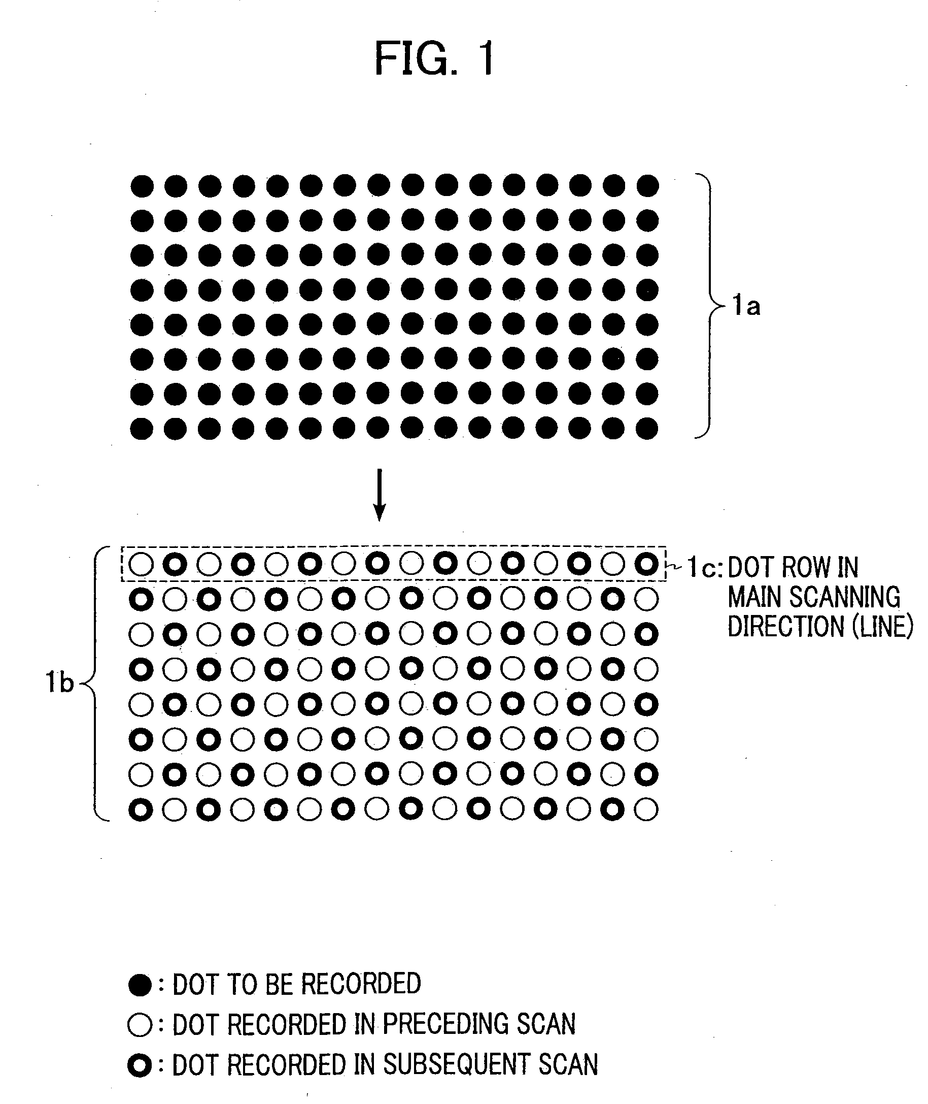 Recording method and recording apparatus capable of reducing streaks and unevenness in image density