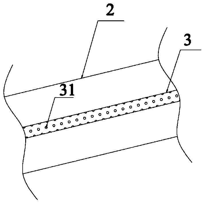 A kind of vertical tubular reactor for the hydrolysis of tnt deenergized base