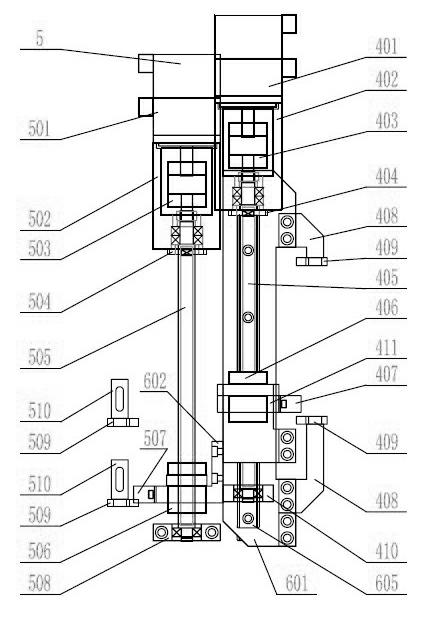 Double-compensation feeding cutting device and battery winding equipment