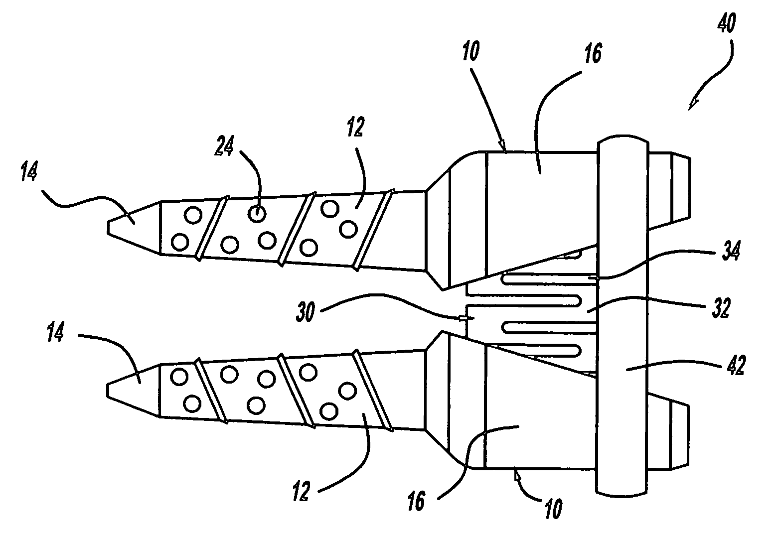 Vertebral disc annular fibrosis tensioning and lengthening device