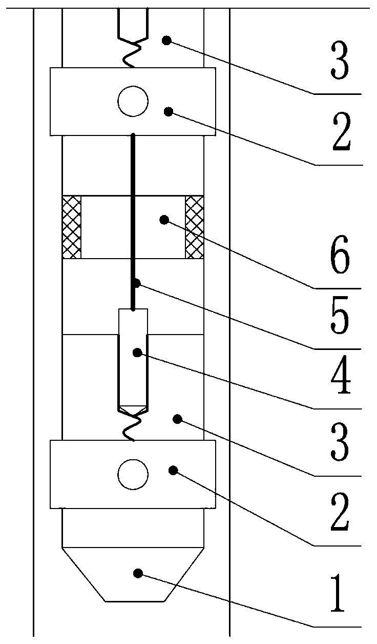 In-pipe butt joint type cable control separate mining process