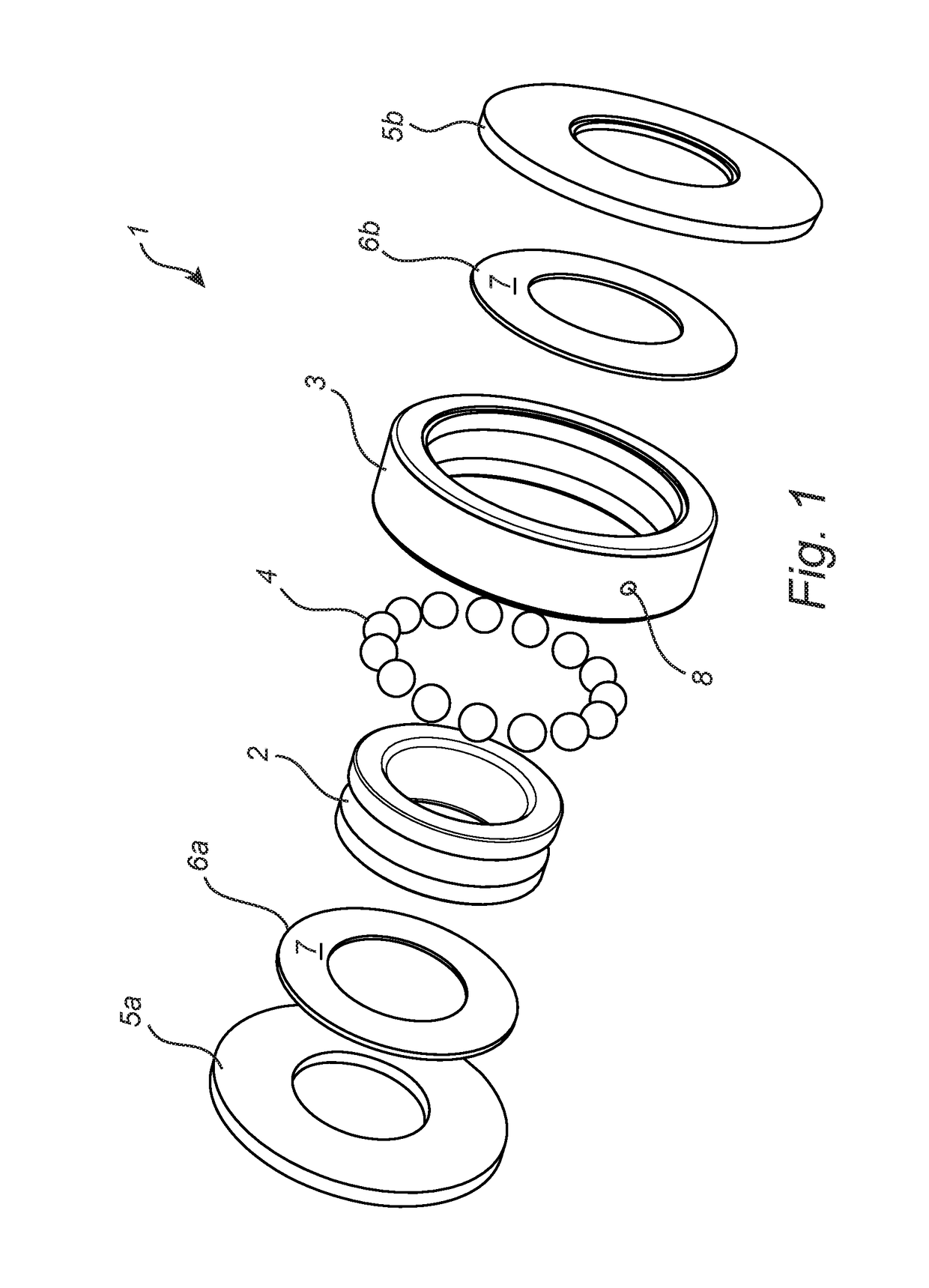 Bearing with condition monitoring sensor