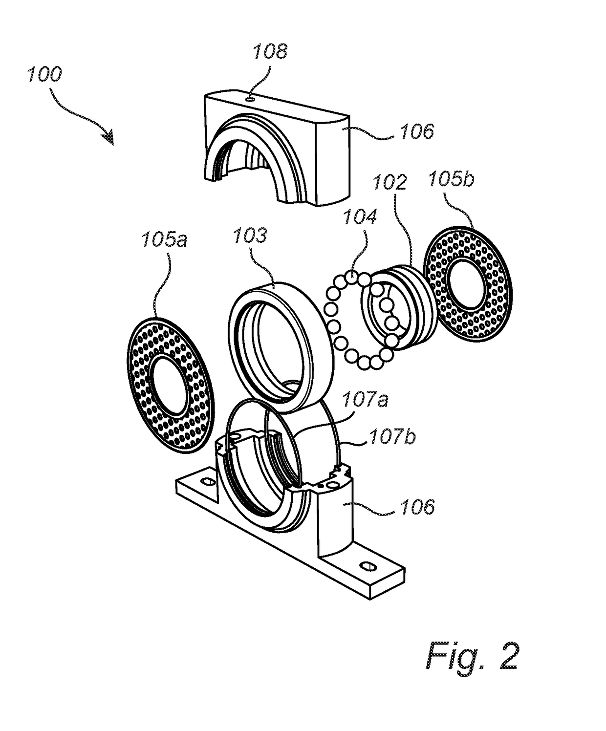 Bearing with condition monitoring sensor