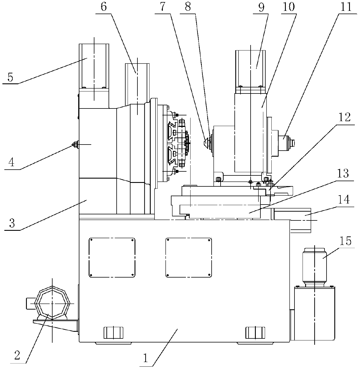 CNC small modulus straight bevel gear planer