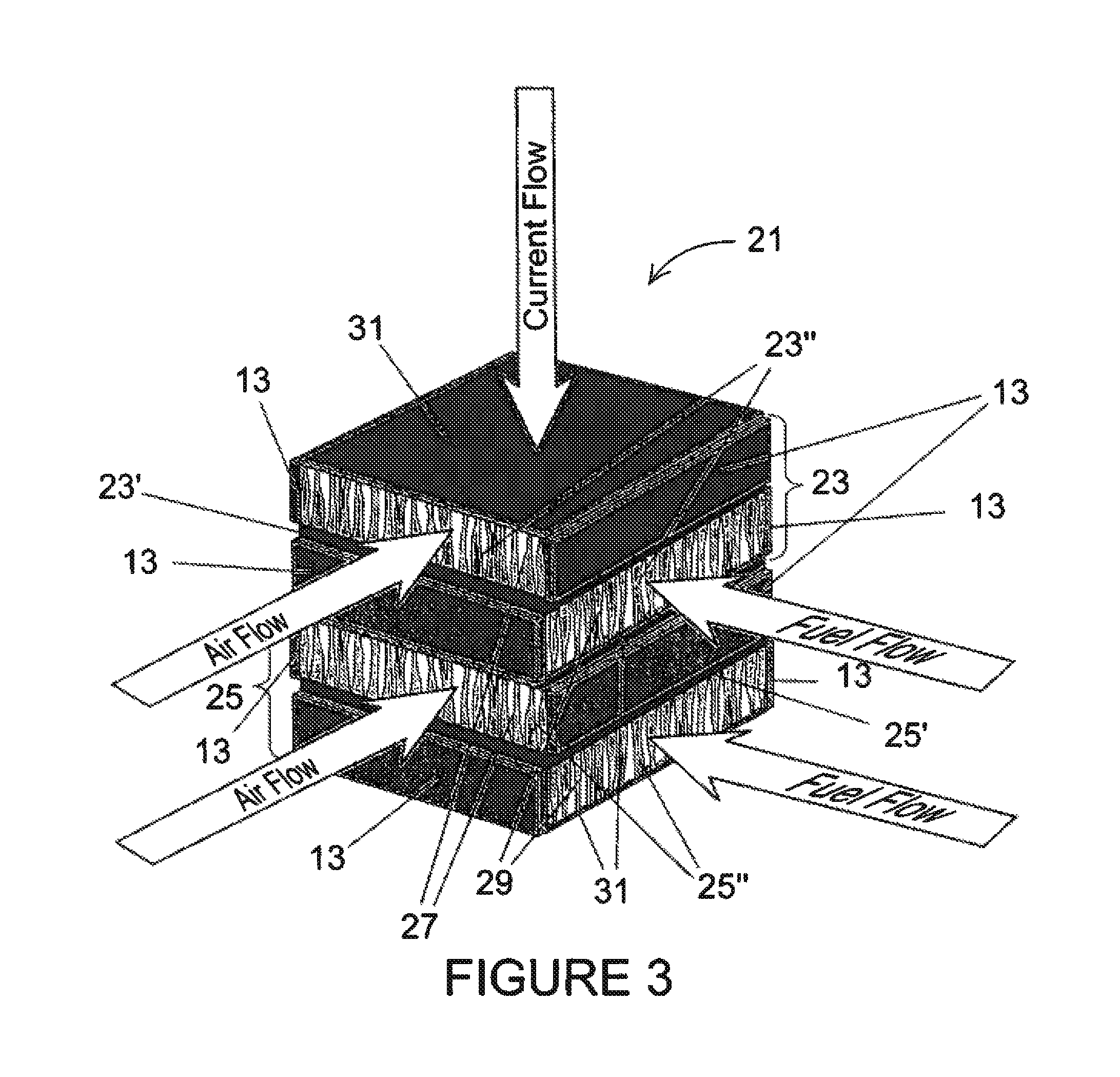 Method for making a fuel cell