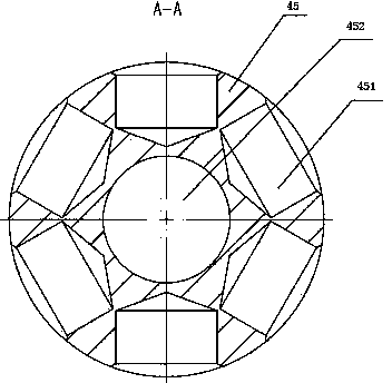 Locking mechanism of abdominal operation forceps