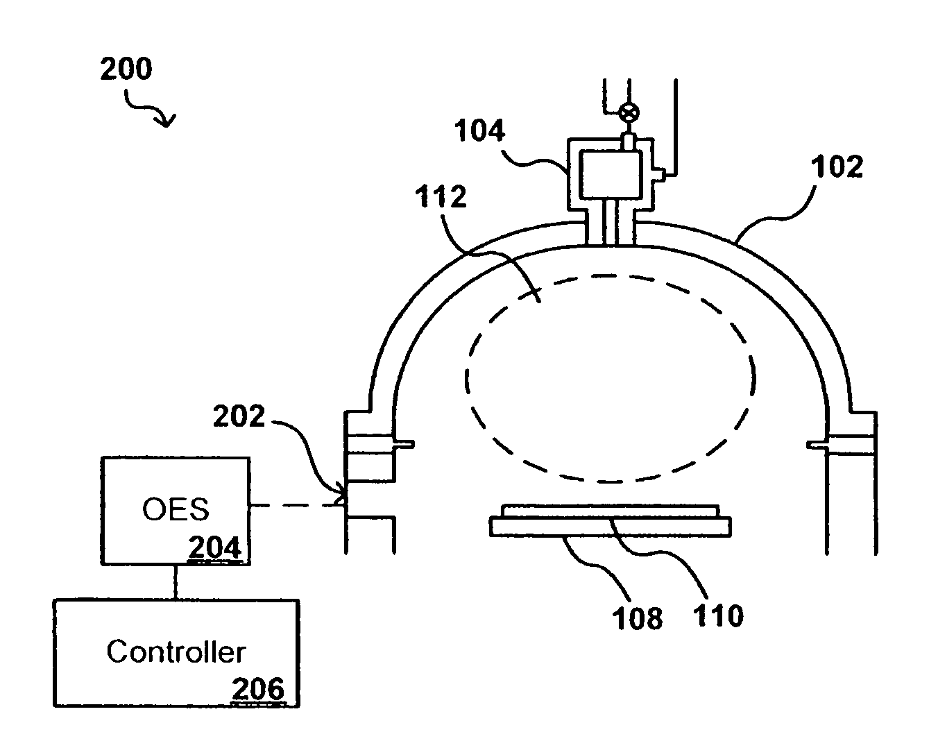 In-situ process state monitoring of chamber
