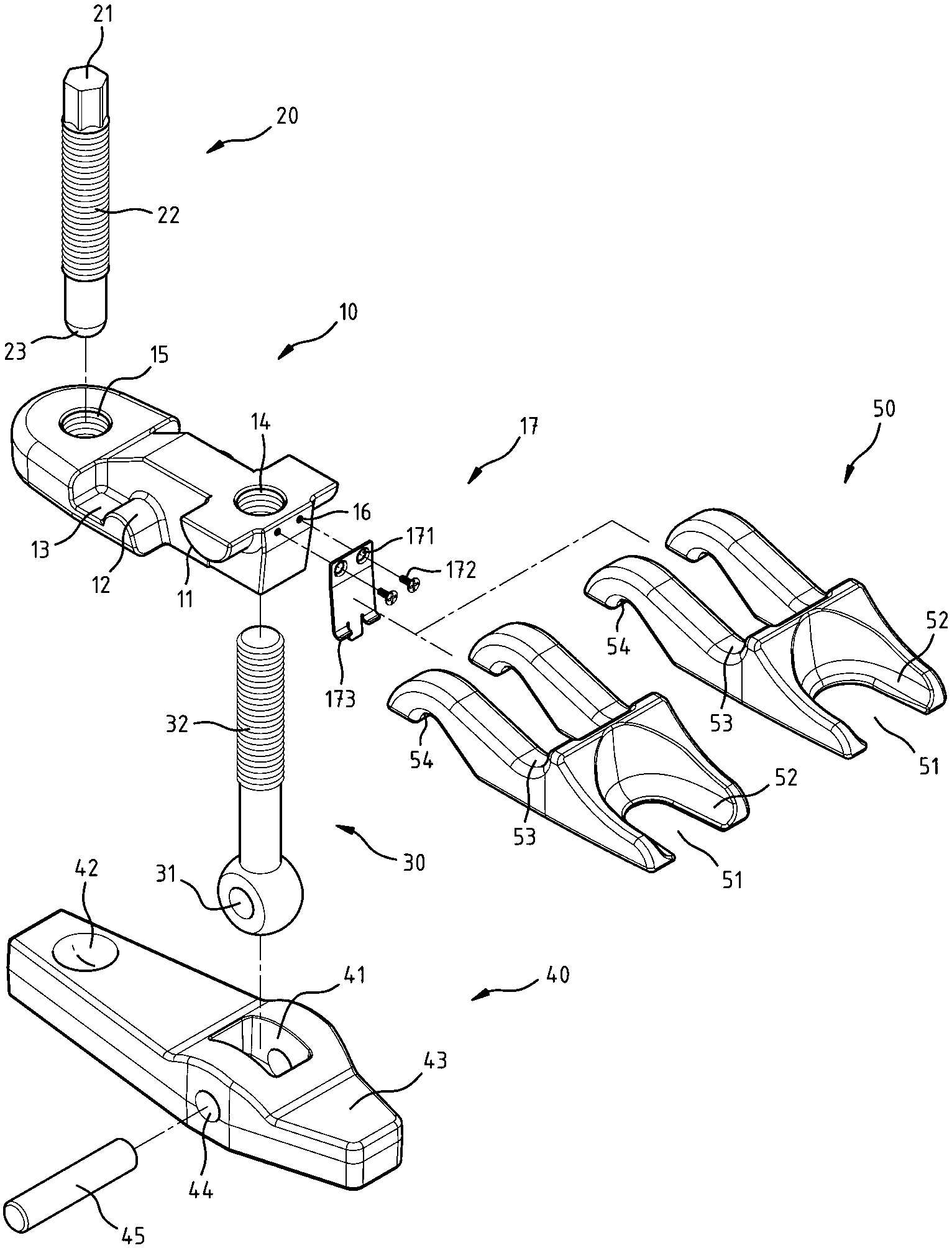 Replaceable removal tool structure