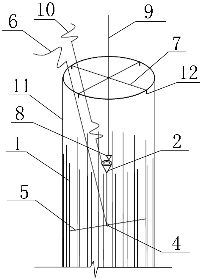 A recyclable centering system for steel cages and construction method thereof