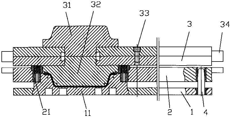 Production process of rubber diaphragm of automobile brake chamber