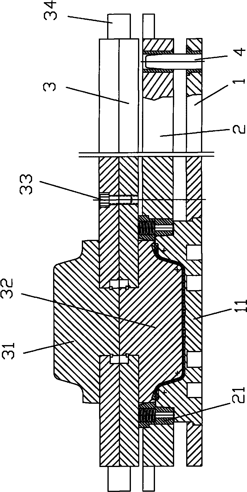 Production process of rubber diaphragm of automobile brake chamber