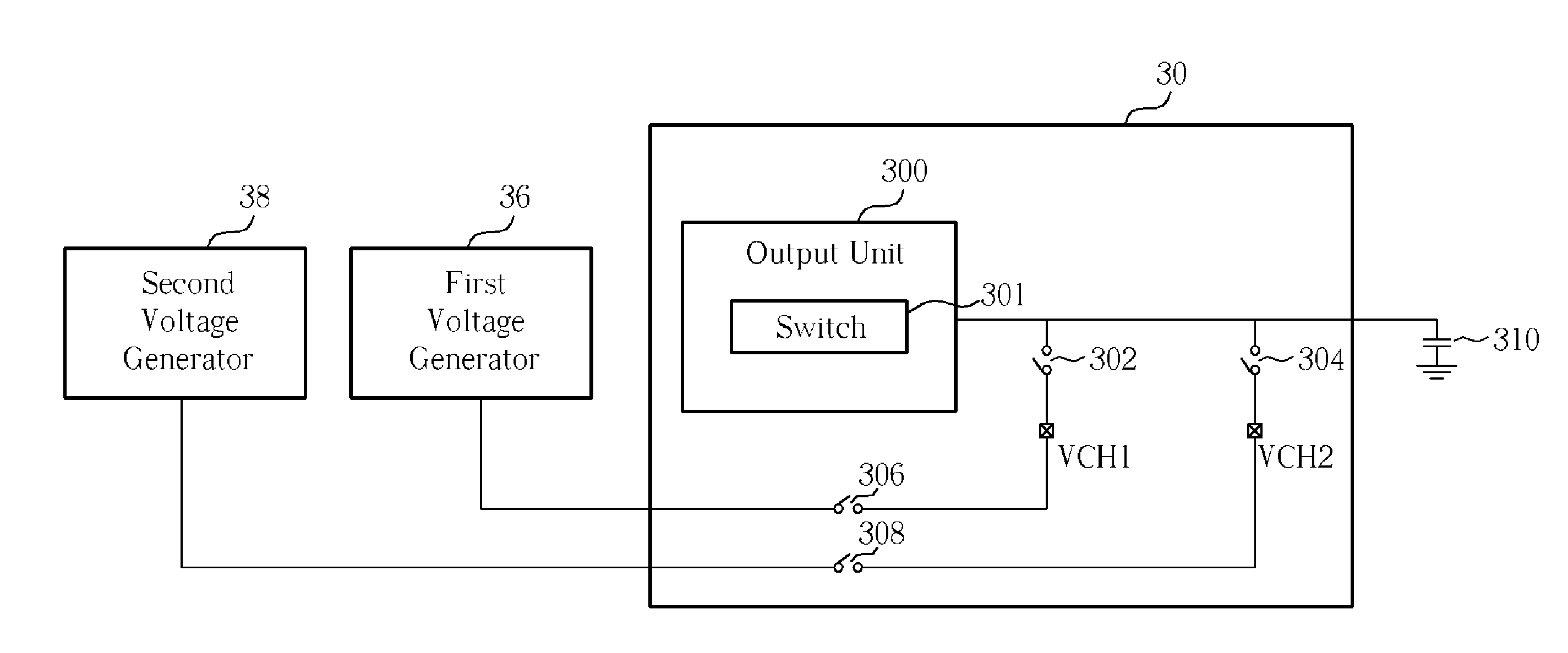 Electronic device of a source driver in an LCD device for enhancing output voltage accuracy