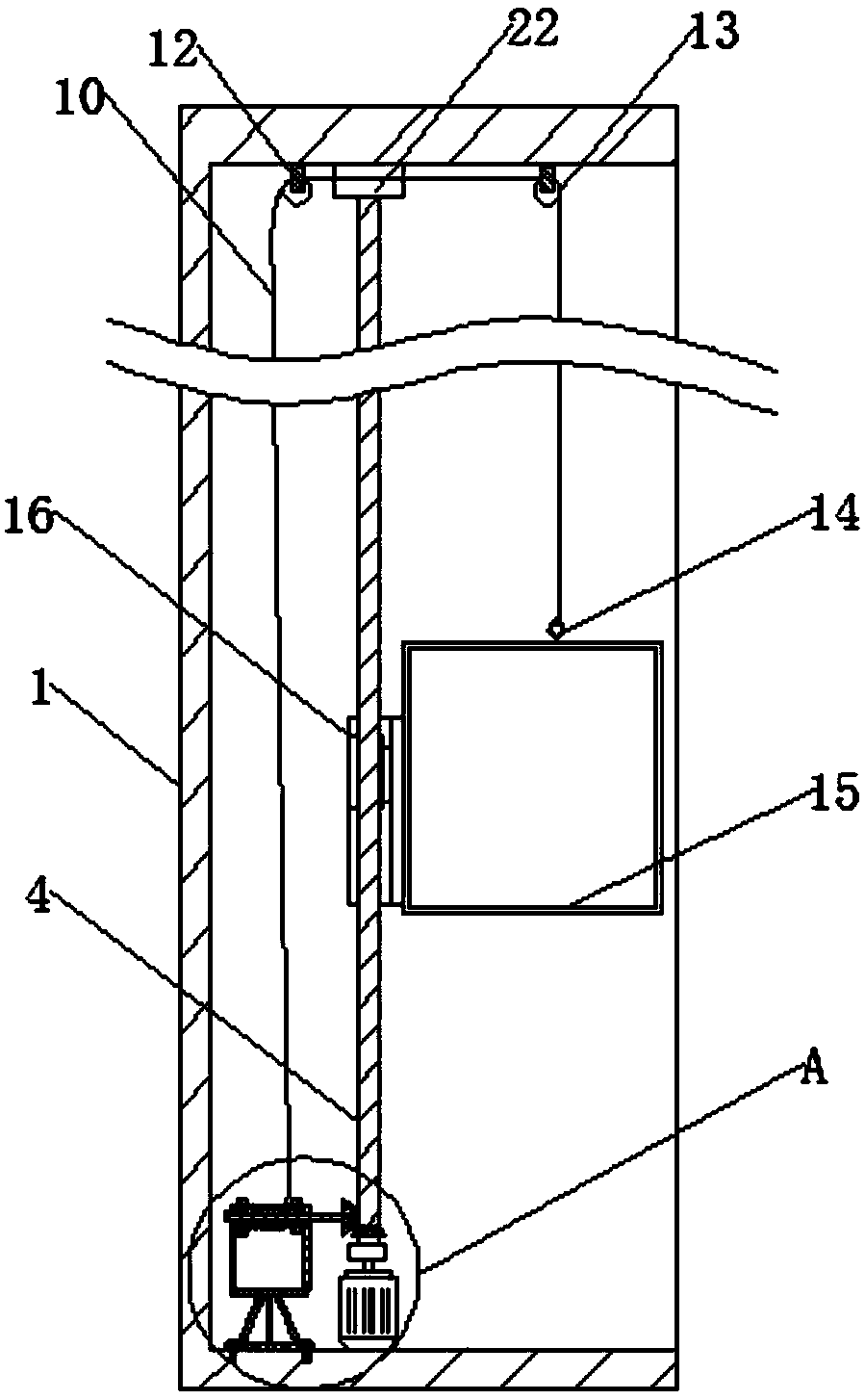 Novel screw elevator