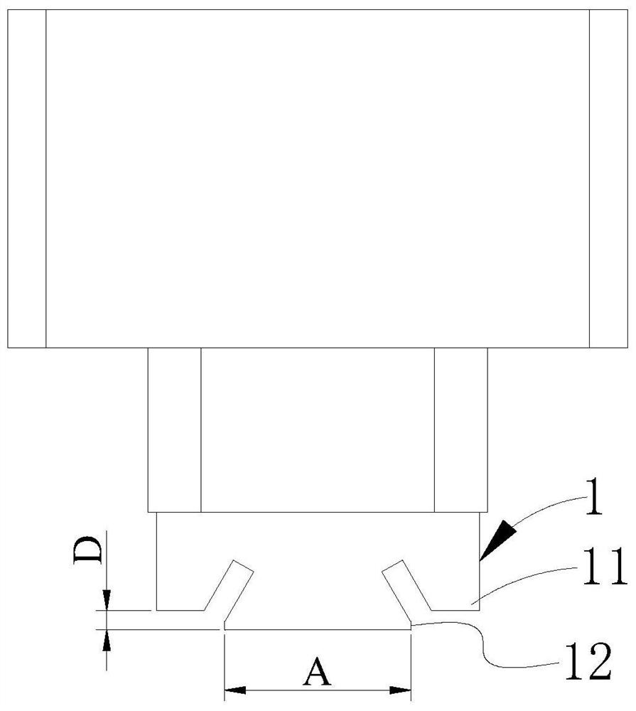 Dimension measuring method, device and terminal equipment of semiconductor ic components