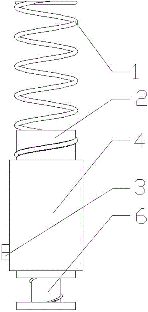 Circular section spring mechanism with adjustable rigidity