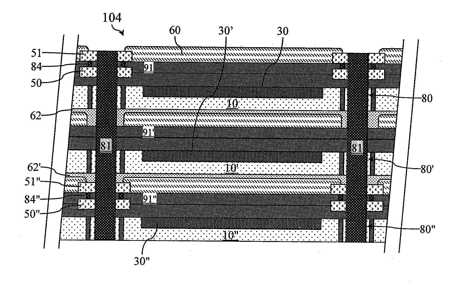 Method for stacking and interconnecting integrated circuits